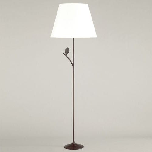 Stehleuchte - LEAF - Objet Insolite - Bronze / Stoff / modern