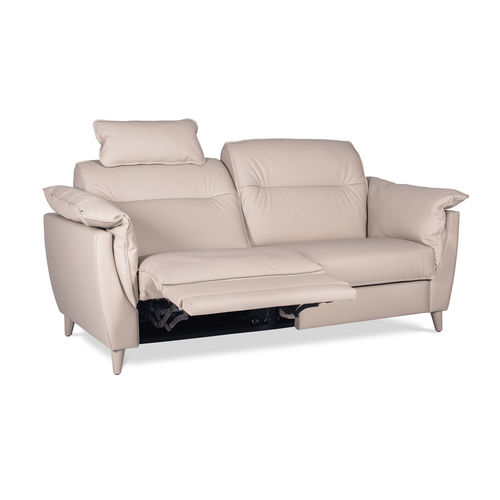Modernes Sofa - ORSAY - Neology - Stoff / Leder / schrägstellbar
