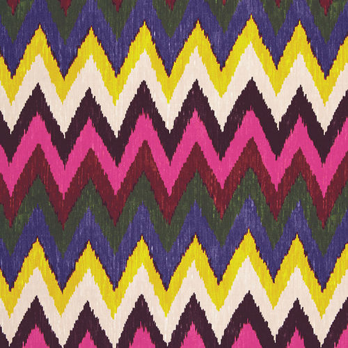 Möbelstoff - ADRAS IKAT PRINT - F. SCHUMACHER & CO. - Motiv / Baumwolle / bedruckt