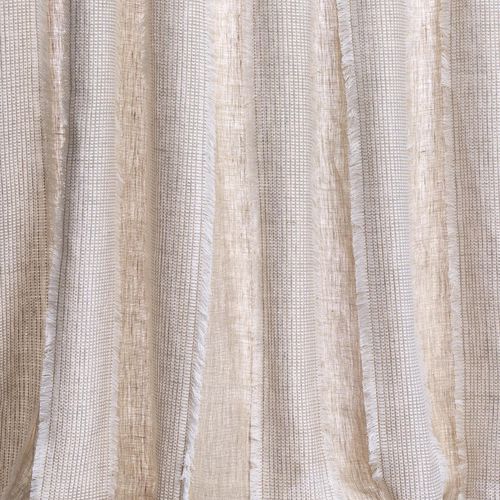 Vorhangstoff - TULUM CASEMANT  - F. SCHUMACHER & CO. - Rollo / Streifenmuster / Baumwolle