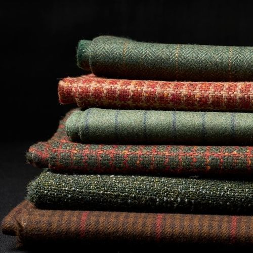 Möbelstoff - THOMPSON MERINO WINDOWPANE    - F. SCHUMACHER & CO. - Wand / Karomuster / Wolle