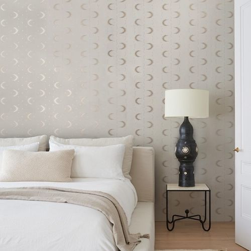 Moderne Tapete - ARISTELLE   - F. SCHUMACHER & CO. - Vlies / Motiv / Stoffoptik
