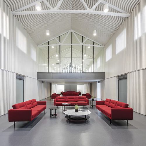 Modernes Sofa - ELEMENT - Andreu World - Stoff / Leder / Polster