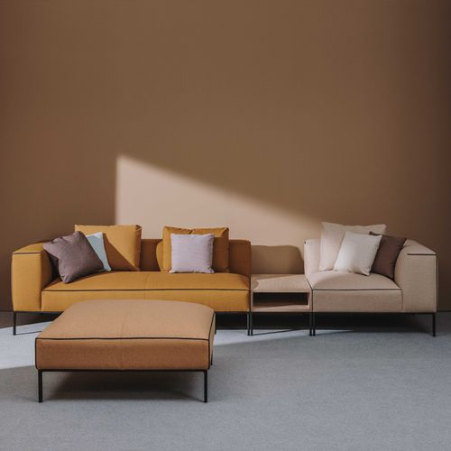 Modernes Sitzkissen - RAGLAN  - Andreu World - Schaumstoff / quadratisch / modular