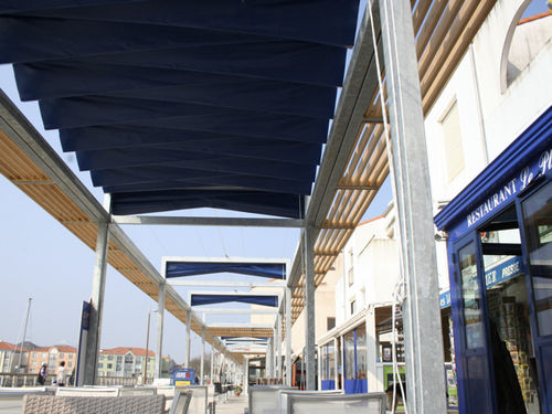Gleitsystem Abdeckung für Pergola - Grand Voile