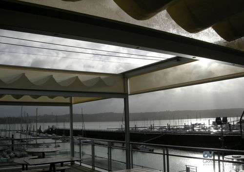 Segeltuchjalousie - Grand Voile - für Außenbereich / für Gewerbegebrauch