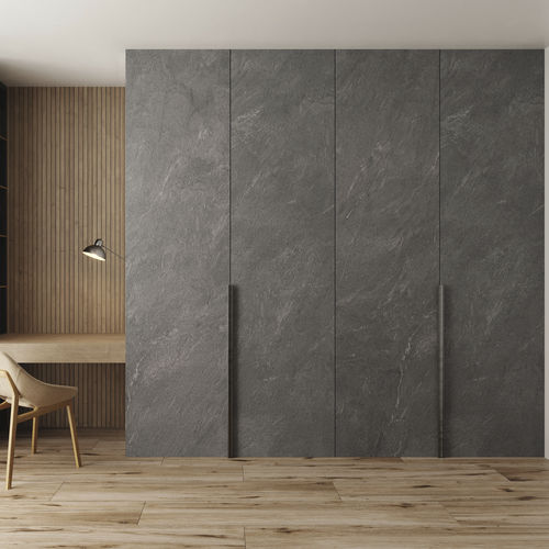 Feinsteinzeug-Arbeitsplatte - PACIFIC ITOP GRIS BUSH-HAMMERED - INALCO - für Küche / für Badezimmer / für Außenbereich