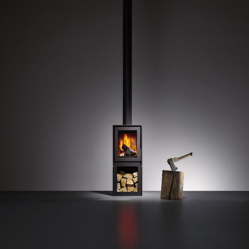 Holz-Kaminofen - BOX  - Bellfires - modern / Stahl
