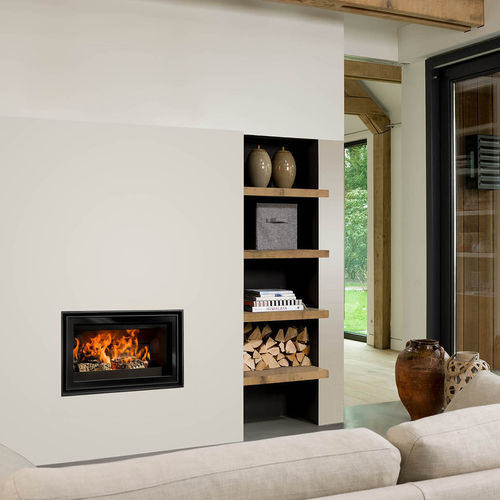 Holz-Kamineinsatz - UNILUX-7 75 - Barbas - Metall / mit natürlicher Konvektion / modern