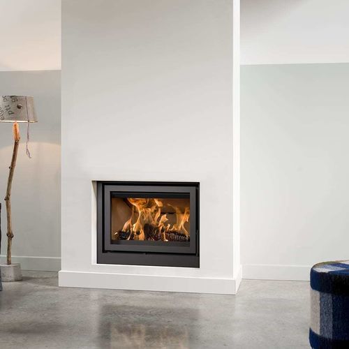 Holz-Kamineinsatz - UNIVERSAL-6 80 - Barbas - Metall / mit natürlicher Konvektion / modern