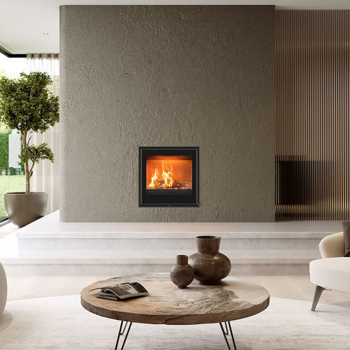Holz-Kamineinsatz - CUATRO-7 COMPACT 70 - Barbas - Metall / mit natürlicher Konvektion / modern