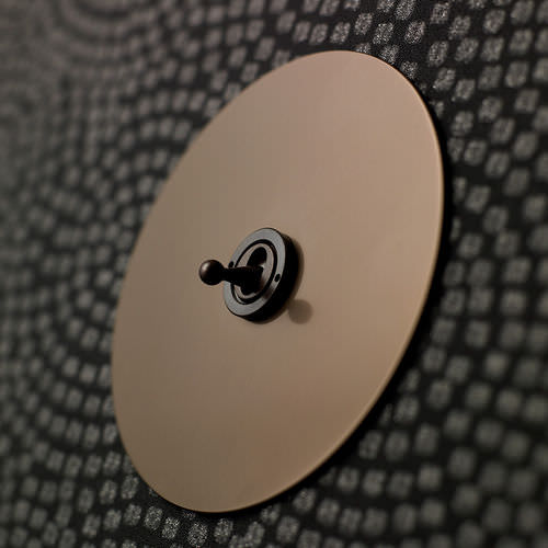Einbauschalter - DIMENSIONS - Wandsworth - doppelt / Metall / modern