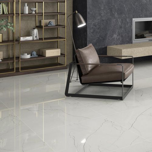 Feinsteinzeugfliesen - CR.DESERT - PAMESA CERAMICA - poliert / für den Innenraum / Wand