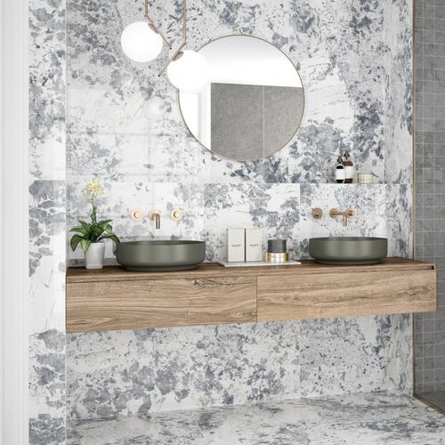 Feinsteinzeugfliesen - CR.SCANDIC - PAMESA CERAMICA - poliert / für den Innenraum / Wand