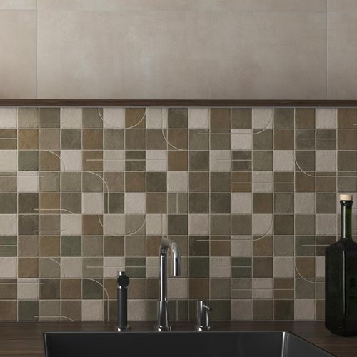 Feinsteinzeugfliesen - AGERI - PAMESA CERAMICA - satiniert / texturiert / für den Innenraum
