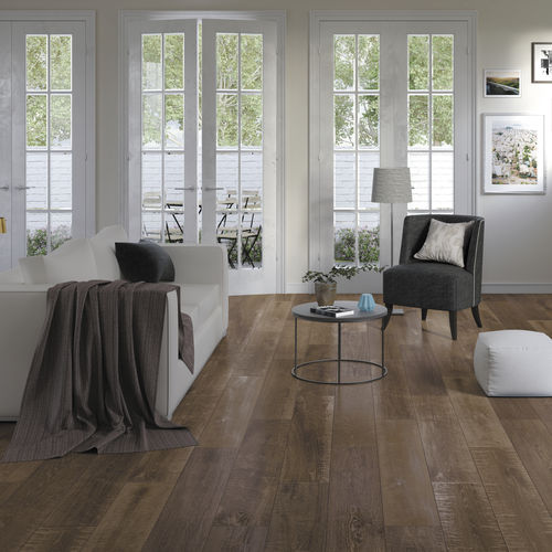 Feinsteinzeugfliesen - HARDWOOD - DDS TECHNOLOGY - Rocersa - matt / für den Innenraum / bodenstehend
