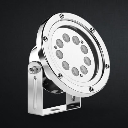 Kopfbewegter Scheinwerfer / IP68 - UL650 - Fontana Fountains - LED / für Außenbereich / für öffentliche Bereiche