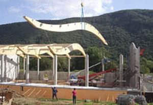Brettschichtholzträger - FUMAY - Haas - Rechteck
