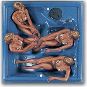 Whirlpool zum Aufstellen - ATLANTIS - Thermo Spas - quadratisch / Viersitzer / für Privatgebrauch