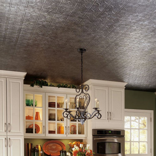 Mineralfaser-Zwischendecke - TINTILE   - Armstrong ceilings - USA - aus Fliesen / für Wohnbereich / für Esszimmer
