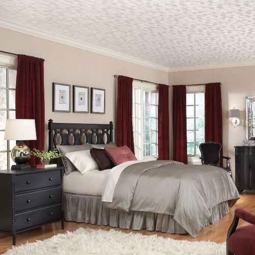 Gips-Zwischendecke - PINEHURST - Armstrong ceilings - USA - Mineralfaser / aus Fliesen / für Esszimmer