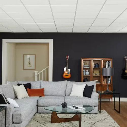 Mineralfaser-Zwischendecke - SCORED  - Armstrong ceilings - USA - aus Fliesen / Platten / für Wohnbereich