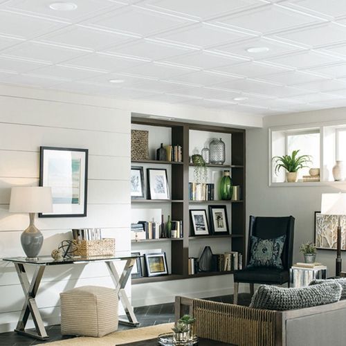 Mineralfaser-Zwischendecke - LEDGES® - Armstrong ceilings - USA - Platten / für Soffitte / für den Innenraum