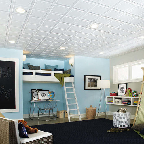 Mineralfaser-Zwischendecke - RAISED PANEL™ - Armstrong ceilings - USA - aus Fliesen / Platten / für Schlafzimmer
