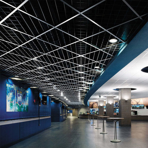 Maschen-Zwischendecke - WORKS&trade; MESH WELDED - Armstrong ceilings - USA - aus Fliesen / für den Innenraum / Akustik