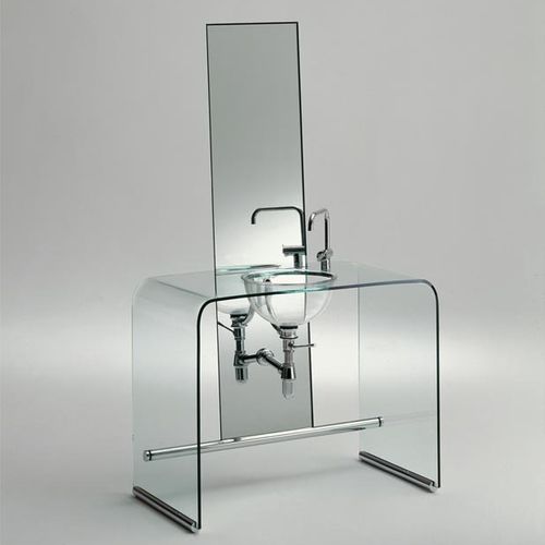 Glas-Waschtischplatte - COUP DE FOUDRE  - Rapsel International Srl - von Shiro Kuramata