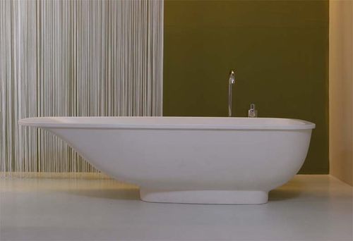 Freistehende Badewanne - KEA  - Rapsel International Srl - Kunststoff / von Marco Piva / weiß