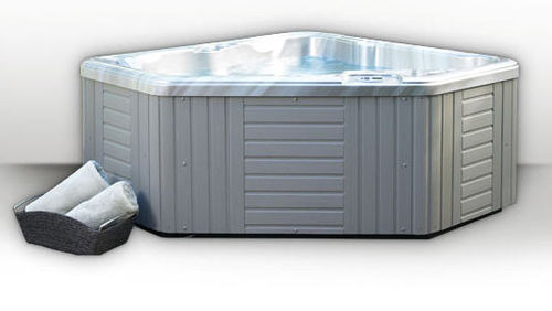 Whirlpool zum Aufstellen - AVENTINE® - Caldera Spas - für Eckeinbau / Zweisitzer / für Privatgebrauch