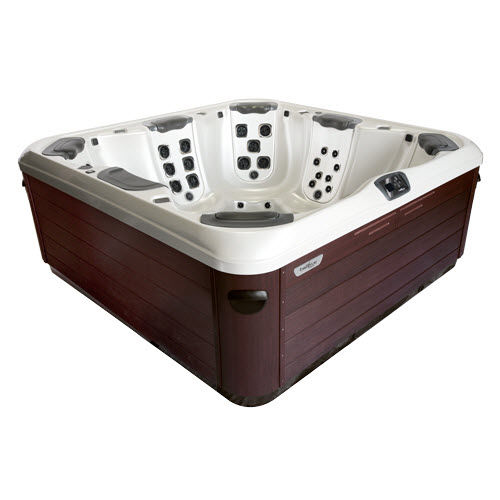 Einbau-Whirlpool - A8 - bullfrog spas - quadratisch / 8 Plätze / für den Innenraum