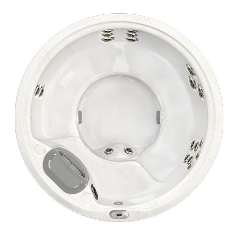 Einbau-Whirlpool - X6R - bullfrog spas - rund / Fünfsitzer / für Privatgebrauch