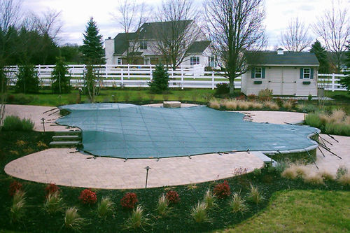 Sicherheits-Poolabdeckung - MESH - Loop Loc