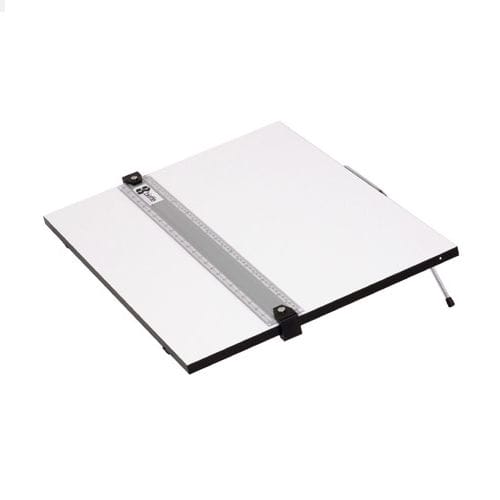 Aluminium-Zeichentisch - STUDIO  - ALFI BIEFFE - melaminbeschichtet / rechteckig / für professionellen Einsatz
