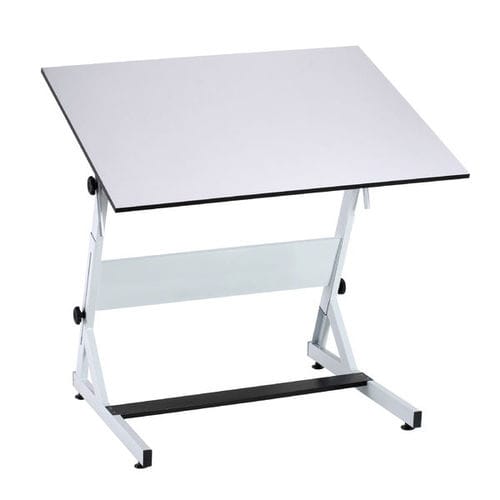 Moderner Zeichentisch - AF15 - ALFI BIEFFE - Laminat / Stahl / Gestell aus Metall