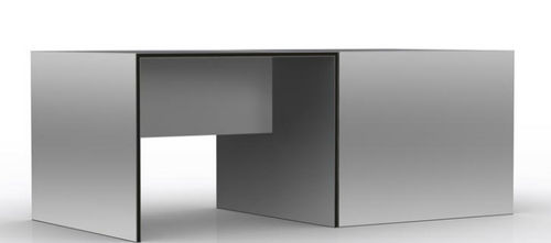 Moderner Schreibtisch - DOS PLEGADAS - Artificio - Aluminium