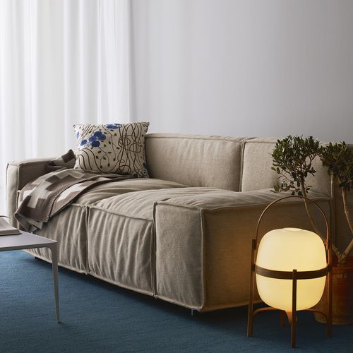 Ecksofa - BOXPLAY - Swedese Möbler - modern / Stoff / Leder