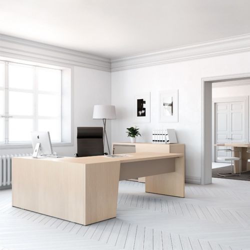 Chefschreibtisch - ASTRO EXECUTIVE - Buronomic - bodenstehend / modern / Holz