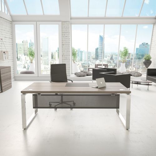 Chefschreibtisch - PRESTIGE - Buronomic - bodenstehend / modern / Holz