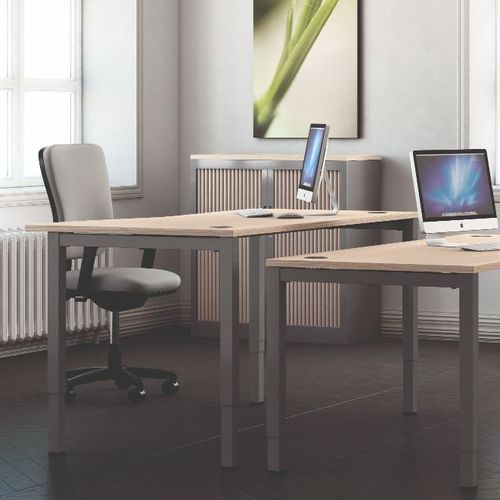 Bodenstehender Schreibtisch - ASTROLITE  - Buronomic - modern / Laminat / für Eckeinbau