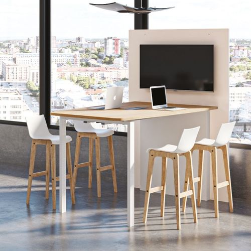 Schreibtisch für Open Space - VISIO HUB  - Buronomic - wandmontiert / bodenstehend / modern