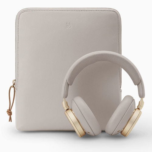 Wohnbereich-Lautsprecher - BEOPLAY H100 - BANG & OLUFSEN - Innenbereich / Leder / orange