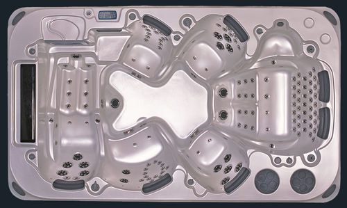 Einbau-Whirlpool - BUFFALO 900 - BLUE LAGOON SPAS - rechteckig / 8 Plätze / für Privatgebrauch