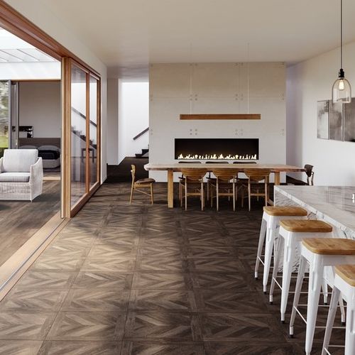Porzellanfliesen - GALLOWAY - JOHNSON TILES - poliert / für den Innenraum / für Wohnzimmer