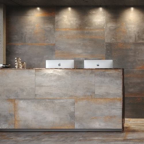 Feinsteinzeugfliesen - NEPTUNITE - JOHNSON TILES - poliert / in Naturoptik / Patina