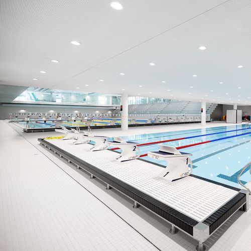 Stirnwand für Pool - Removable Headwall - Myrtha Pools