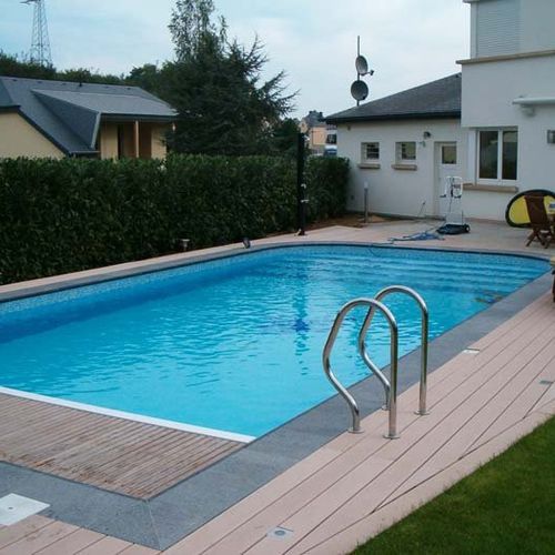 Schwimmbecken / Schalung Polymer - AUTHENTIC'Ô - Mondial Piscines - maßgefertigt / für Außenbereich / erdverlegt