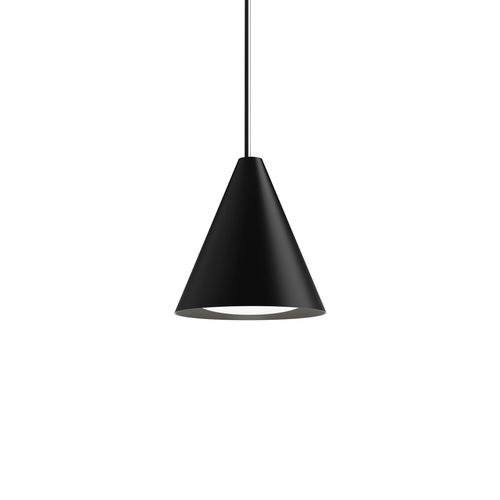 Moderne Deckenleuchte - KEGLEN Ø250  - Louis Poulsen - konisch / Glas / Aluminium